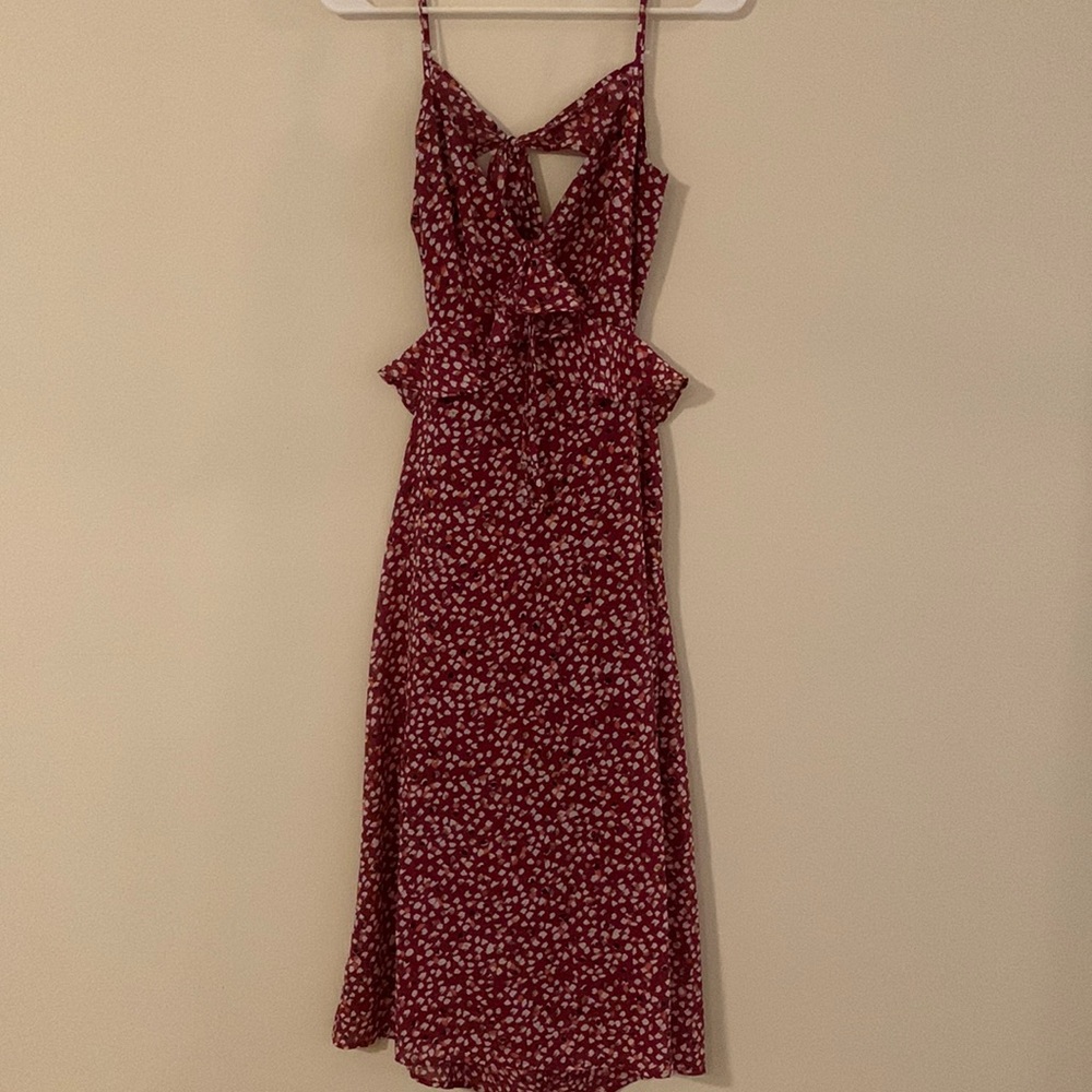 Maxi floral dress